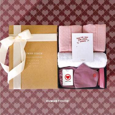 Human Touch anniversary pink gift ideas Japanese cotton pillowcases in a decorative gift box