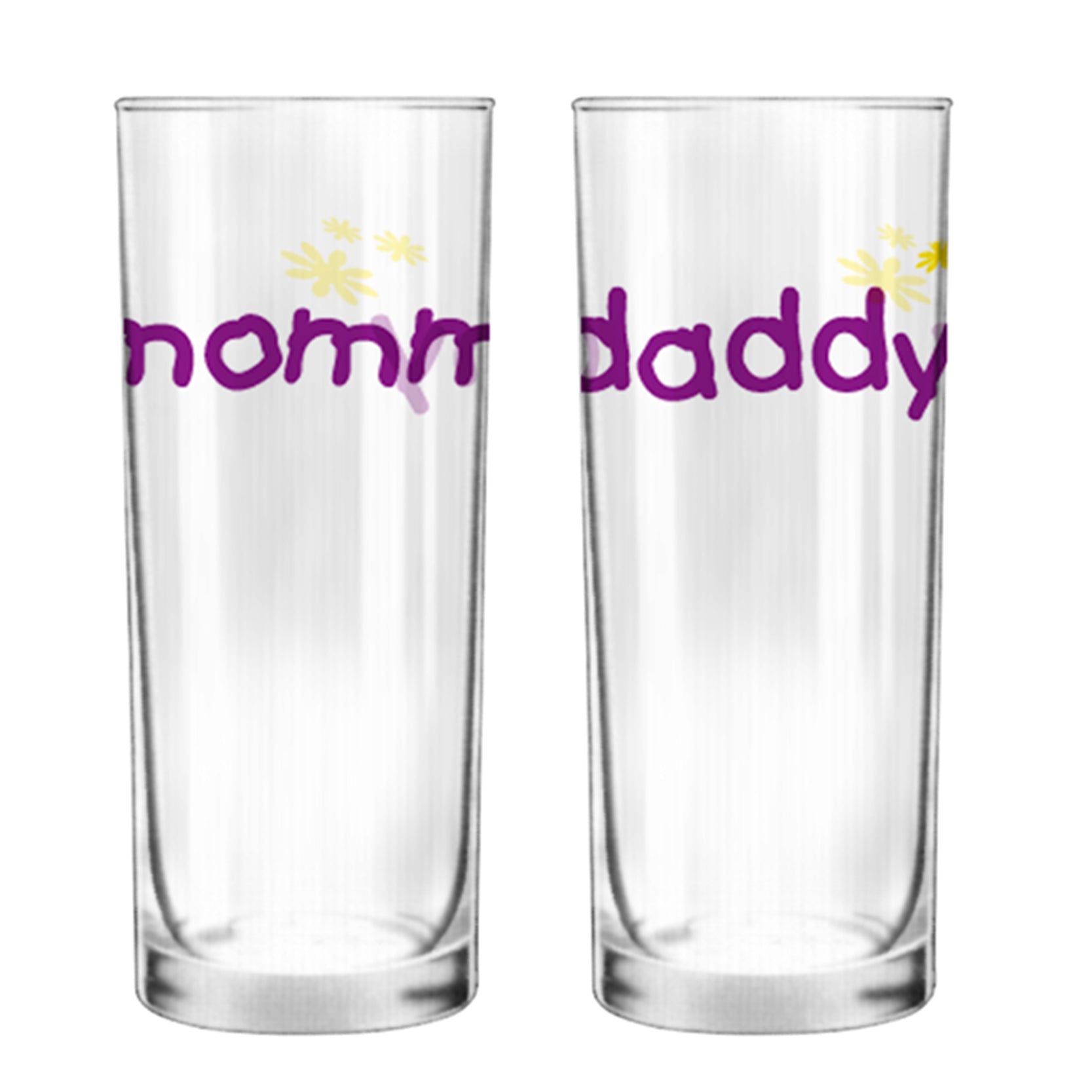 Mommy and Daddy Glass set-Human Touch Official