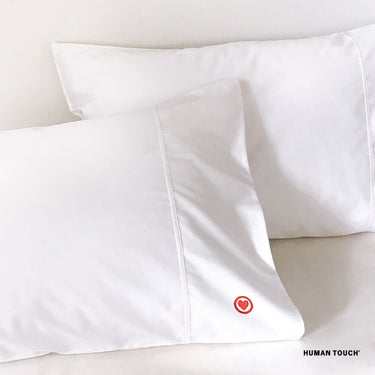 His and hers personalized anniversary keepsakes anti bac nano zinc pillowcase by Human Touch