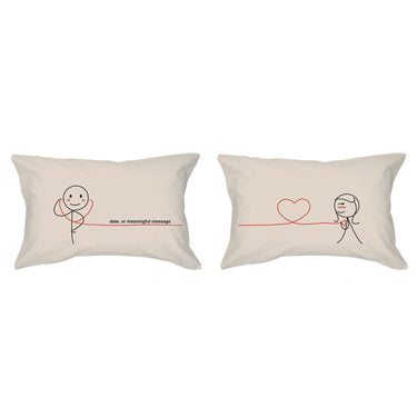 Personalized couple keepsake pillow with custom date and meaningful message design for home decor