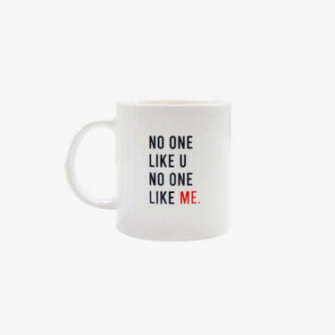Self love meme ceramic coffee mug featuring bold text for daily inspiration