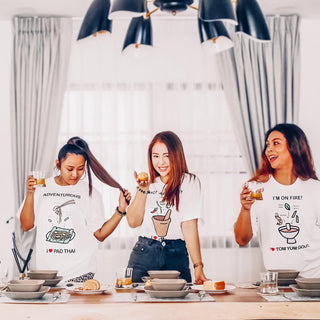 Taste of Thailand เสื้อยืดลายแซ่บเมนูเด็ดของไทย