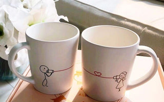 Couple Coffee Mugs are a perfect gifting option or keepsake