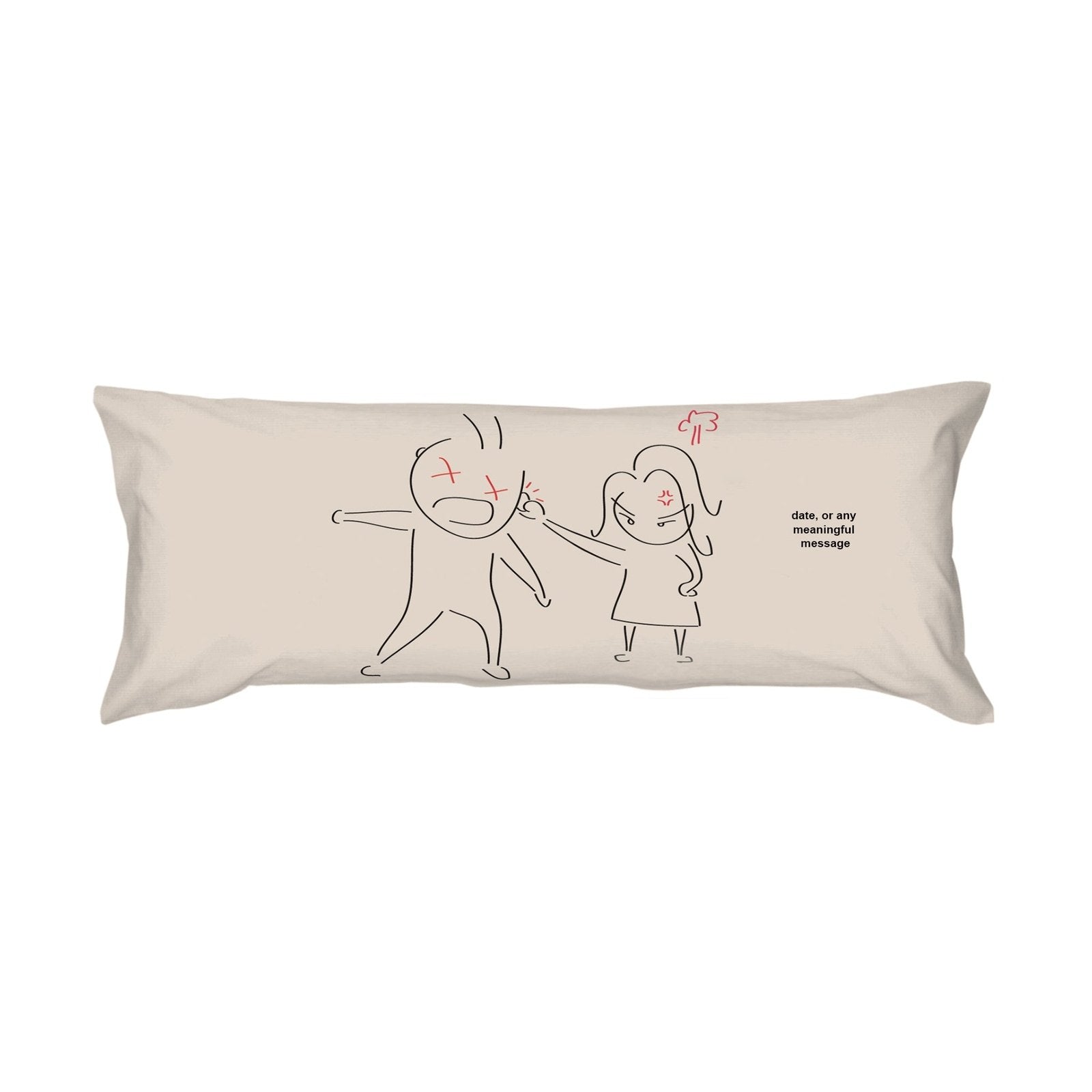 Oops! My bad - Hug pillowcaseHome & GardenHuman Touch Official
"I beg and accept all the blame on no condition. Do what you think you should as you wish" Let this Human Touch design help you said sorry for your darling. No need