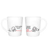 Couples coffee mugs with romantic design, perfect anniversary gifts for couples