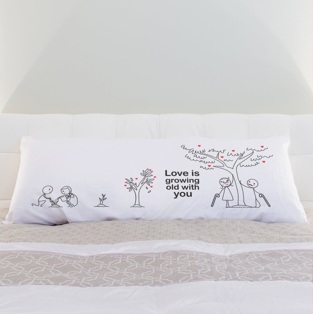 Love is growing old with youHome & GardenHuman Touch OfficialStop searching for the one - true love is Growing Old With You! This romantic gift celebrates that special someone in your life, cementing your commitment to growing