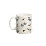 Human Touch Ceramic Coffee Mug with Rose Design, perfect for a gen z rose love romantic gift.