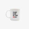 White ceramic coffee mug with selflove motivation quote, perfect for enjoying a cozy beverage during self-care moments.