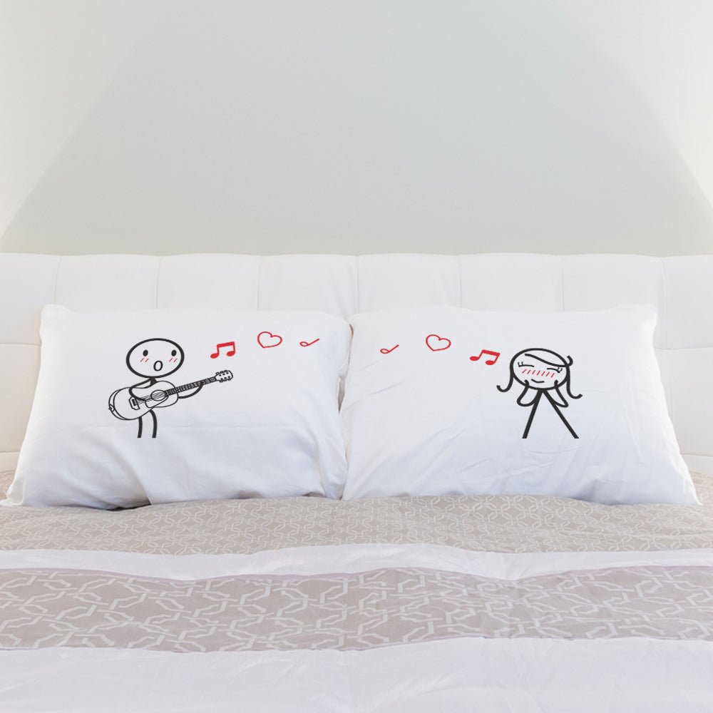 How about Delight your loved ones with adorable hand-drawn pillows, a perfect gift for anniversaries or to cherish each other?